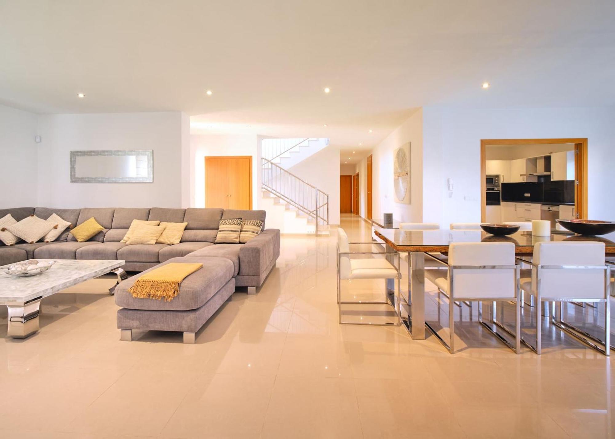 Villa Romeo 2Km From Ibiza Town And 1Km From Talamanca Beach Santa Eularia des Riu Ngoại thất bức ảnh