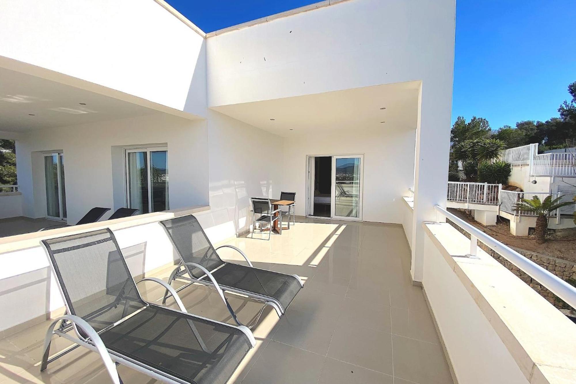 Villa Romeo 2Km From Ibiza Town And 1Km From Talamanca Beach Santa Eularia des Riu Ngoại thất bức ảnh
