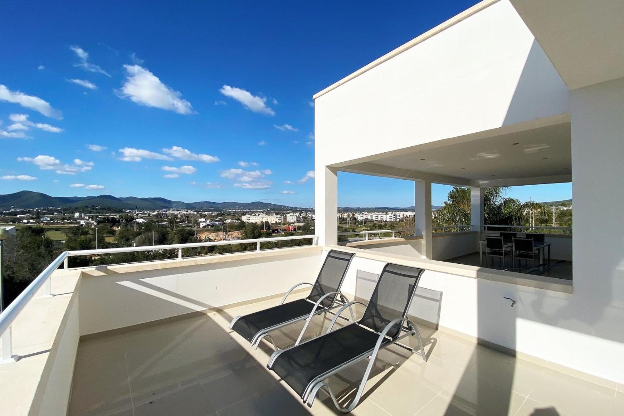 Villa Romeo 2Km From Ibiza Town And 1Km From Talamanca Beach Santa Eularia des Riu Ngoại thất bức ảnh
